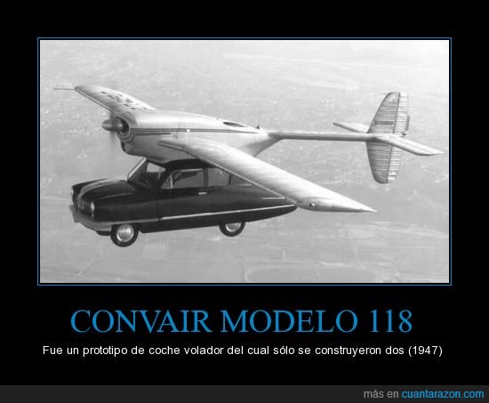 modelo 118,1947,unico,coche volador,covair